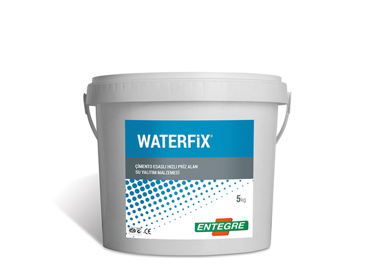 ENTEGRE WATERFiX® Çimento Esaslı Hızlı Priz Alan Su Yalıtım Malzemesi